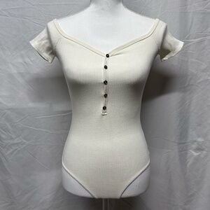 New Ribbed Bodysuit